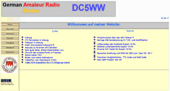 Desktop Screenshot of dc5ww.de